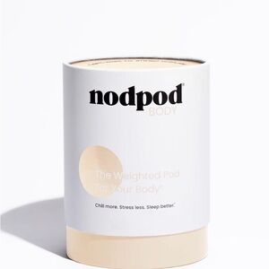 Nodpod Body Weighted Pod in Bone cream new in box